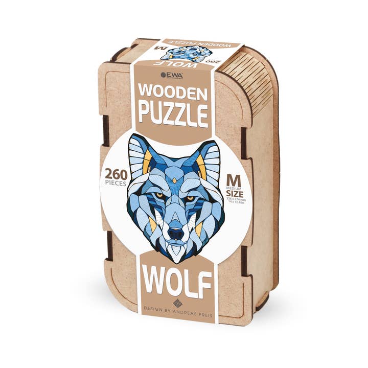 Graine Créative - Vente Puzzle – adulte - PUZZLE LOUP EWA3