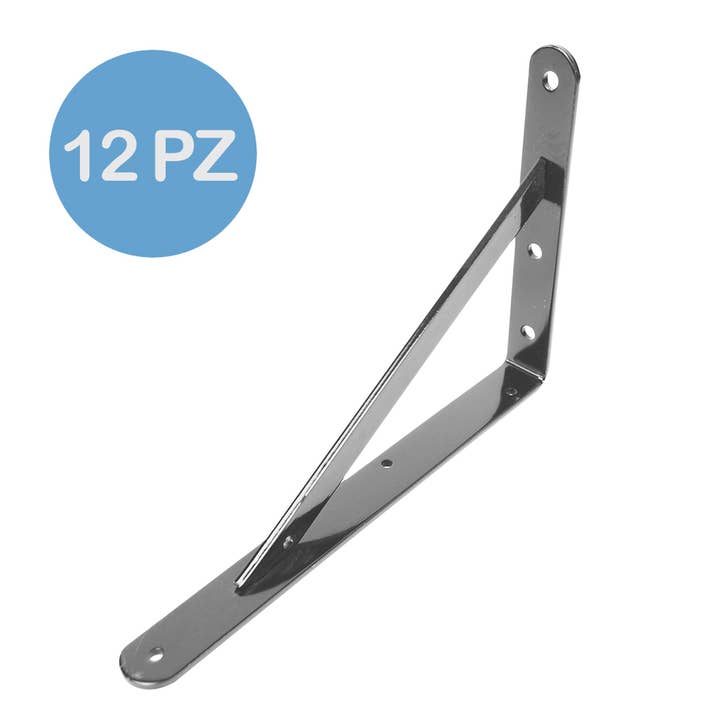 Verzinkte feste Regalstütze 50 cm CF 12 Stück. für den Großhandel von Idea Casa