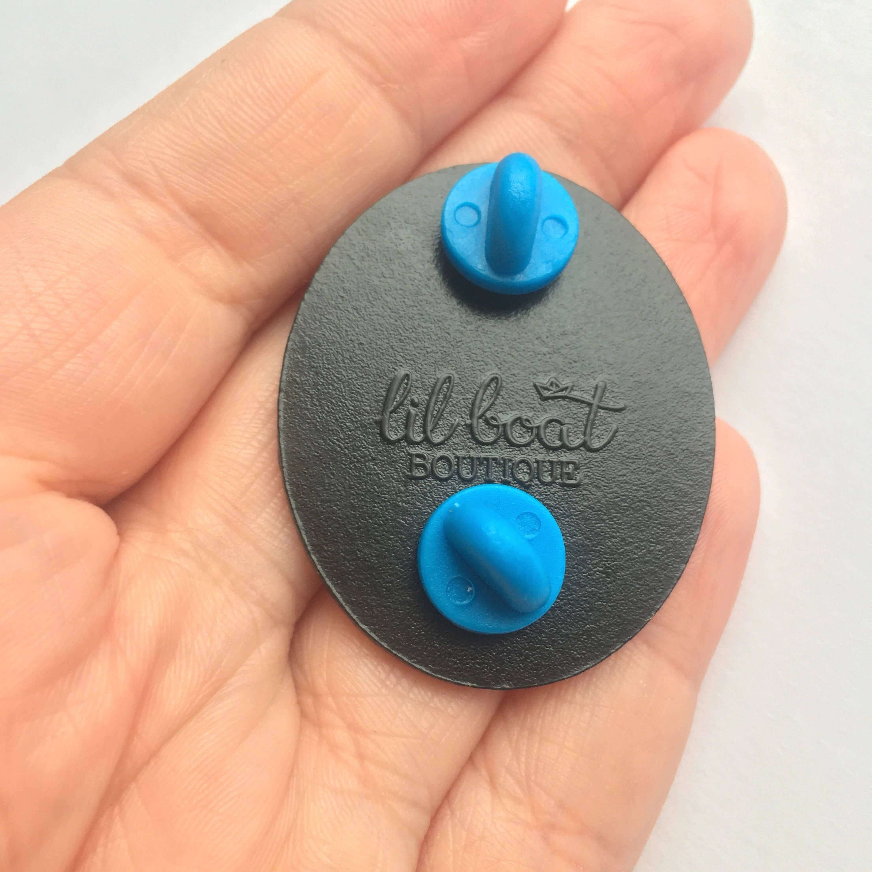 Lil Boat Boutique - Wholesale Lapel Pin/Button - One Day The Sadness Will End - Enamel Pin3