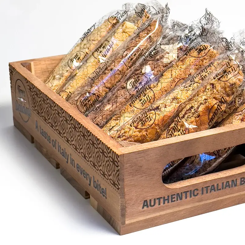 True Delicious - Wholesale Cookie - Authentic Italian Biscotti - Individually Wrapped - 5" long5