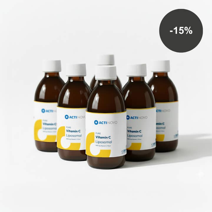 6x Liposomal Vitamin C for engroshandel hos ActiNovo