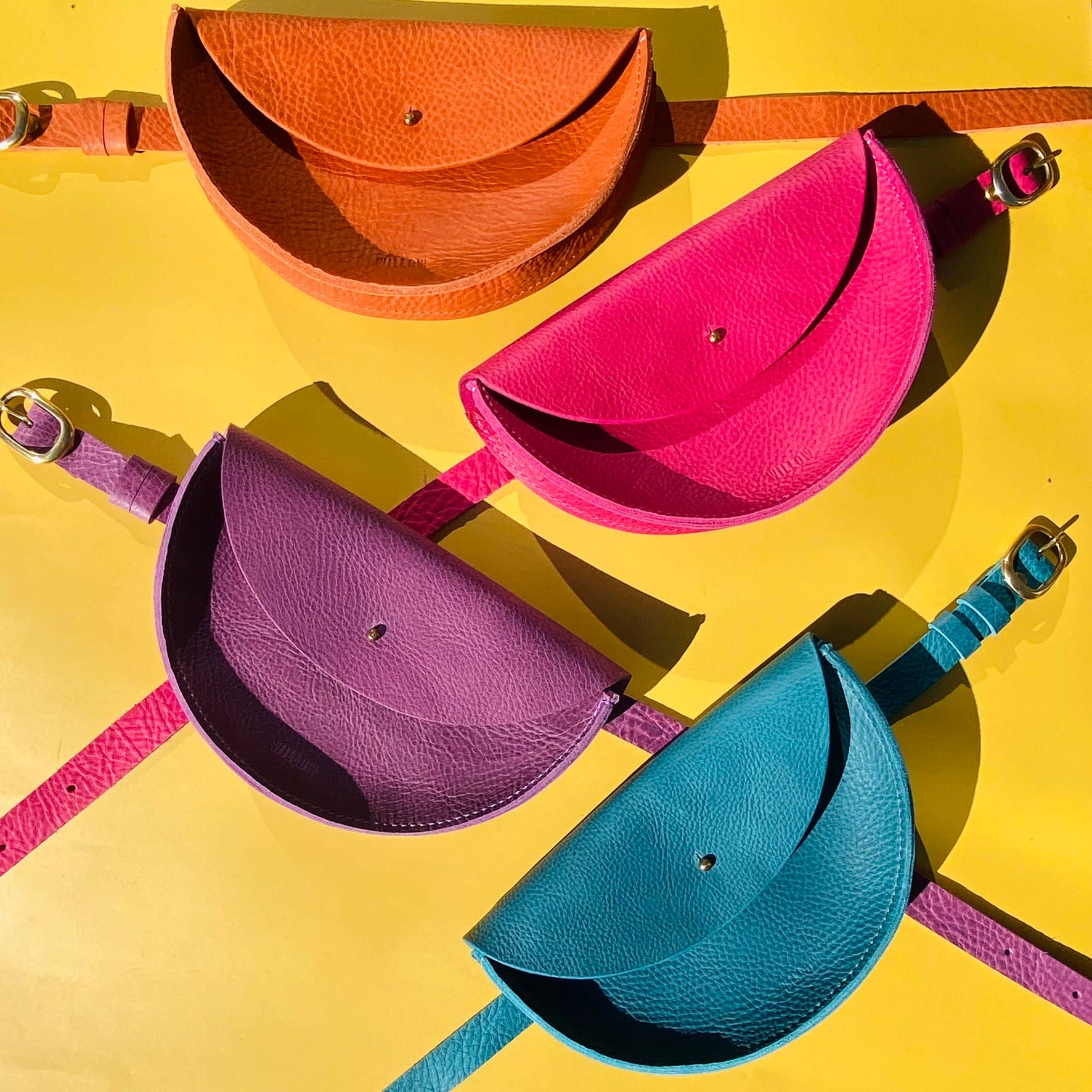 Willow – wholesale Crossbody bag – Women's – Large Leather Halfmoon Crossbody Bag1