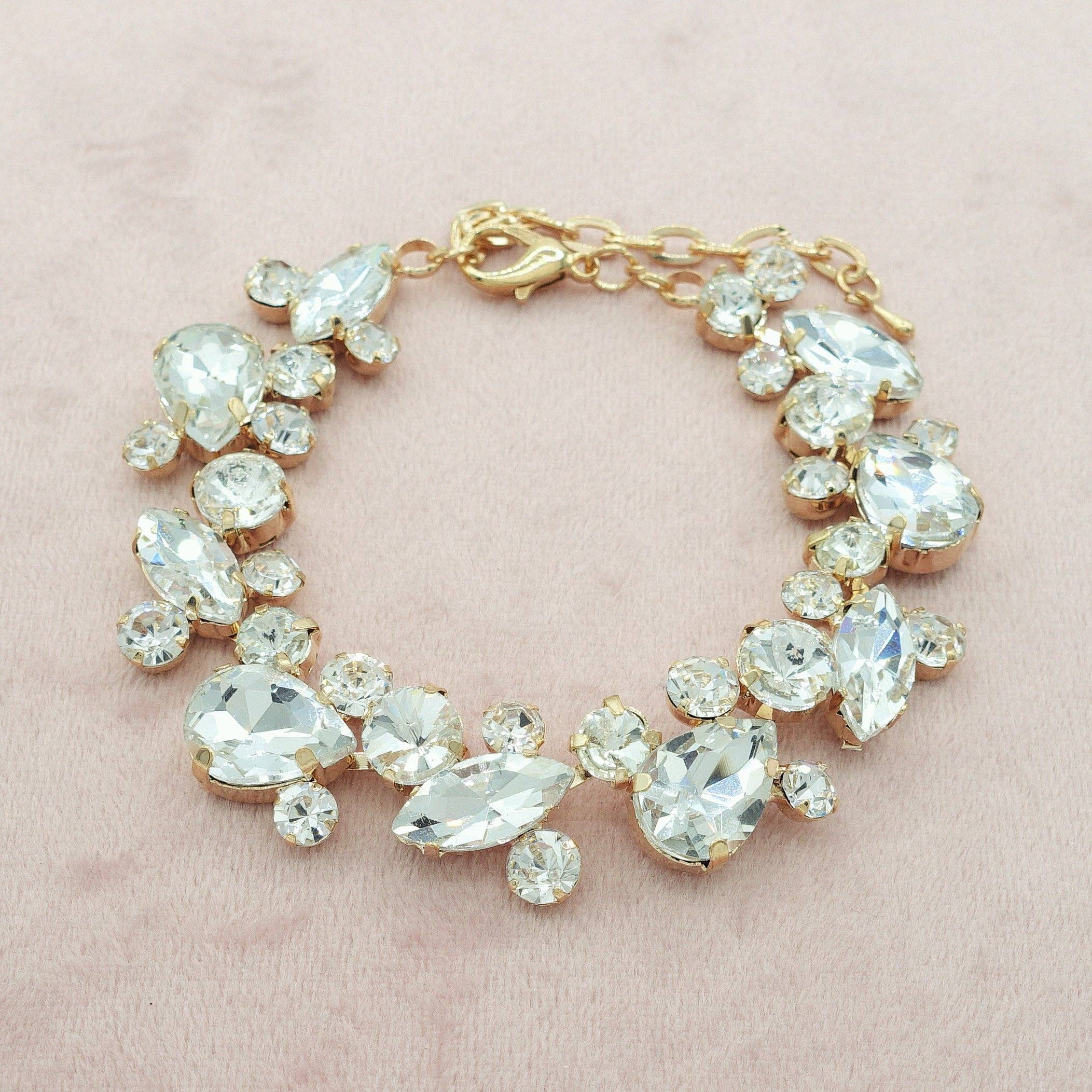 Daemon srls - Wholesale Charm/Dangle Bracelet - OPHELIA ~ Bracciale con pietre sfaccettate LUCE COLLECTION6