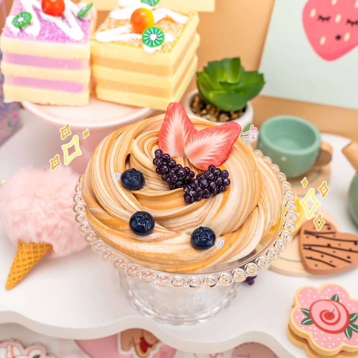 Kawaii Slime Company – Engroshandel Legeslim - Børn – Japanese Cheesecake Slime (4 stk. pr. kasse)2