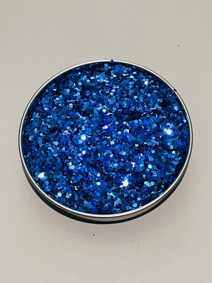 Chunky Royal Blue for wholesale by Sunshine Glitter Company