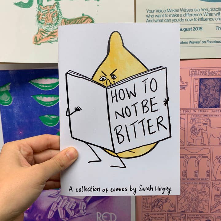 2B Or Not 2B - Wholesale Comic Book - How To Not Be Bitter Lemon Comic Zine A5