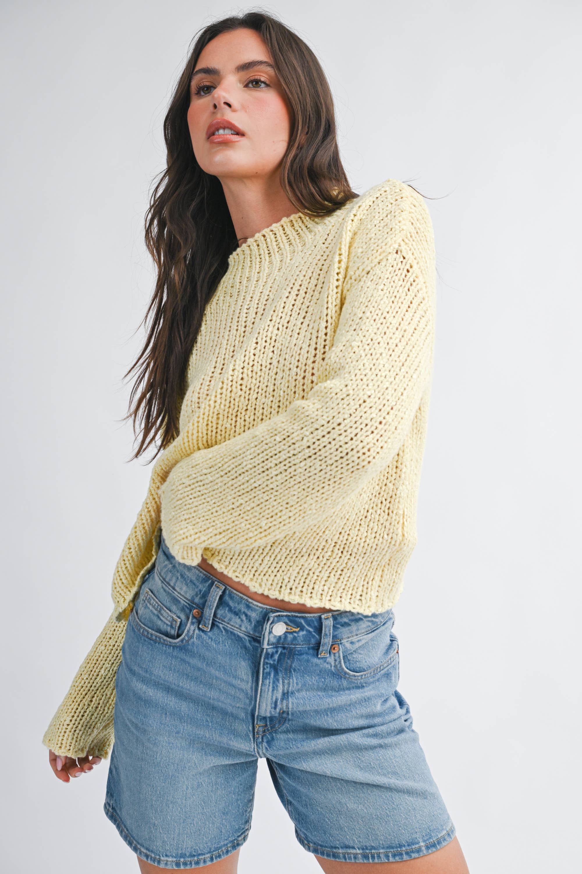 AEMI + CO - Wholesale Knit Sweater - Women's - 3108CK Irma Sweater 629