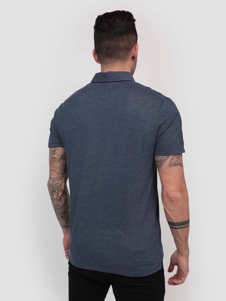 INTO THE AM - Wholesale Polo - Men's - Men's Short Sleeve Polo Shirt (Branded)16