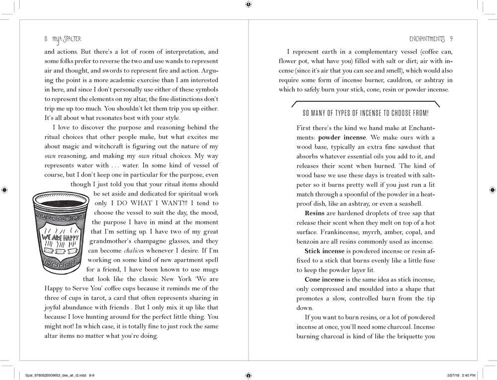 Microcosm Publishing & Distribution - Wholesale Body, Mind & Spirit - Enchantments: A Modern Witch's Guide to Self-Possession6