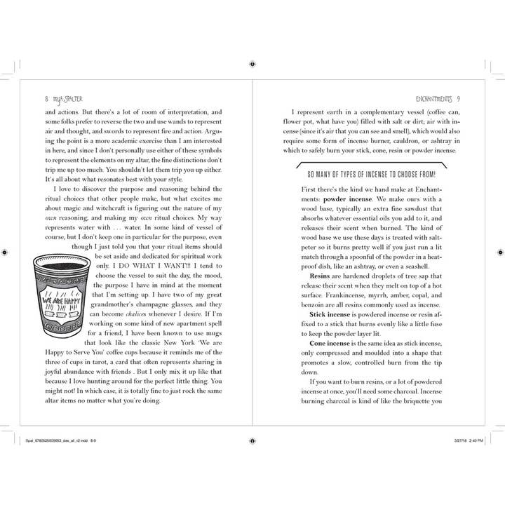 Microcosm Publishing & Distribution - Wholesale Body, Mind & Spirit - Enchantments: A Modern Witch's Guide to Self-Possession6