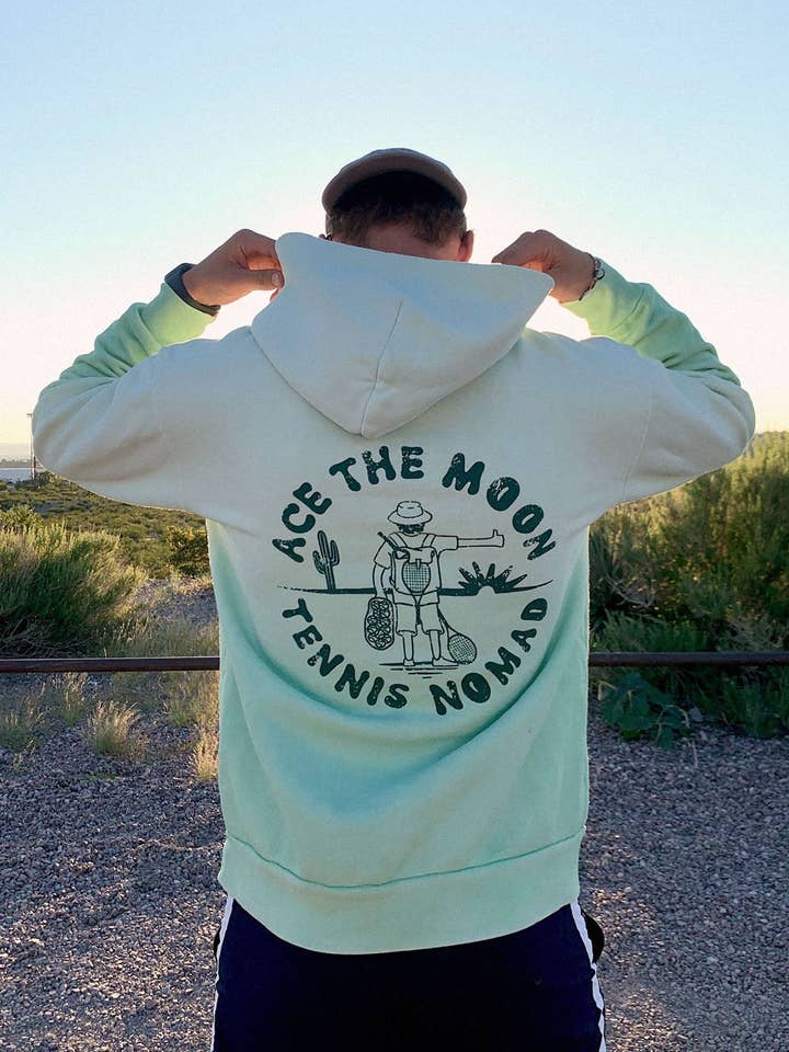 Tennis Nomad Hoodies! (Unisex) for wholesale by Ace the Moon