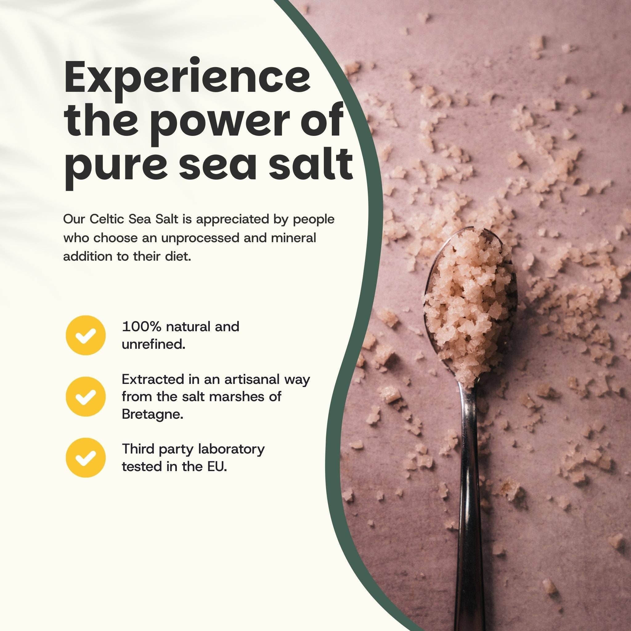 Cupplement b.v. - Venta al por mayor Sal - Sal marina celta - 1 kg1