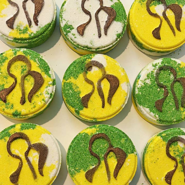 ♍️Virgo- Zodiac Sign Bath Bomb for wholesale by Madeluv