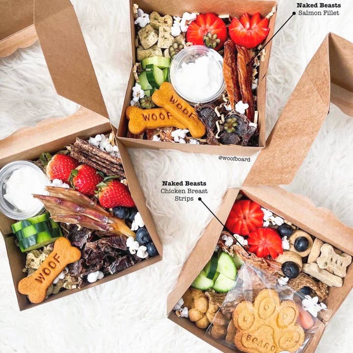 Naked Beasts, Inc. - Wholesale Pet Treats - Dog - Salmon Fillet (Wild Caught)(+Freeze Dried Options)8