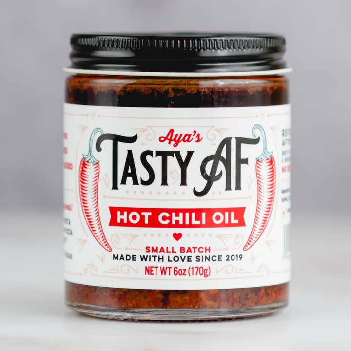 Aya's Table - Wholesale Hot Sauce - TASTY AF HOT CHILI OIL0