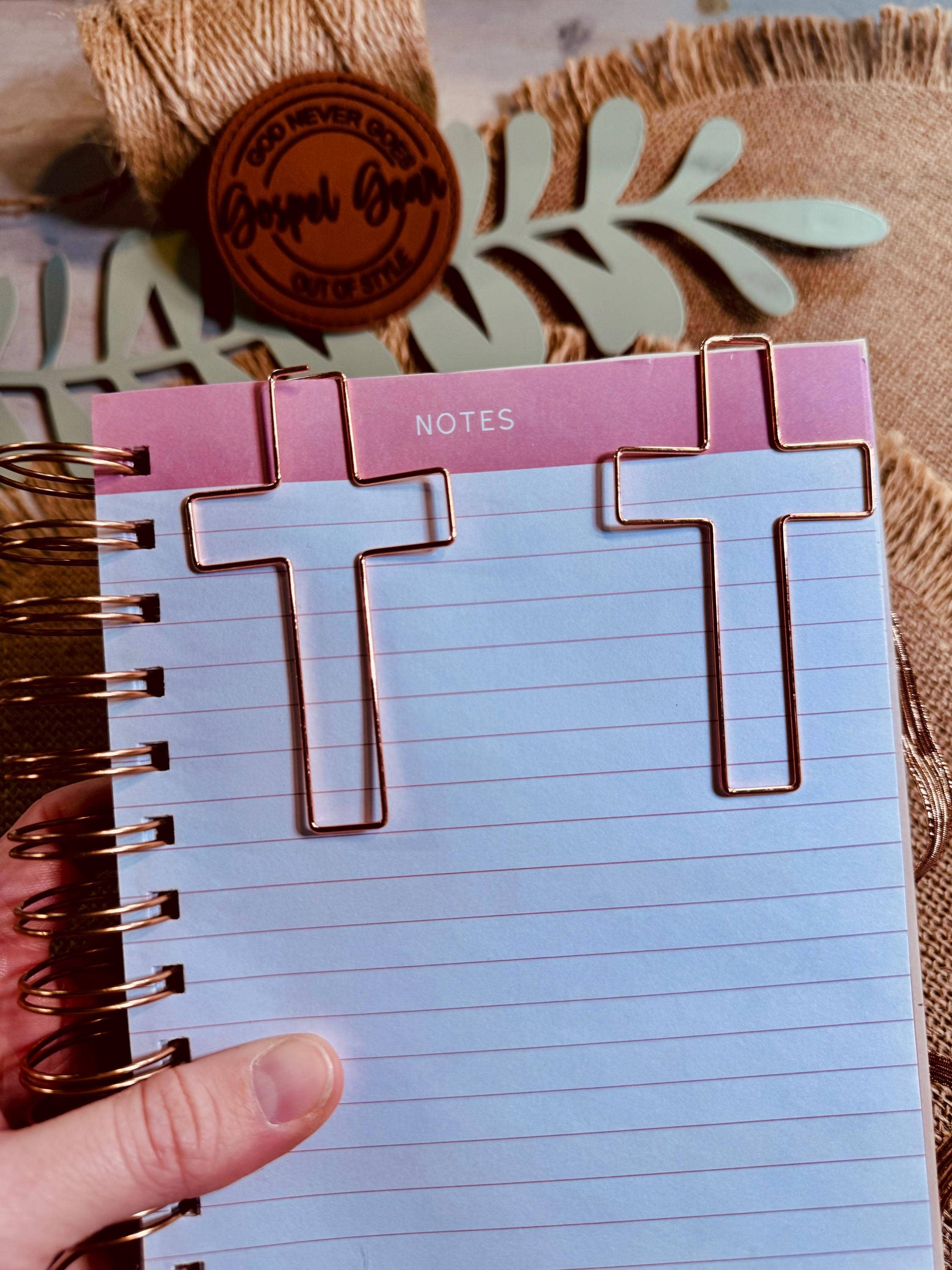 Gospel Gear Co - Wholesale Bookmark - Jumbo Cross Bookmark Paperclips3