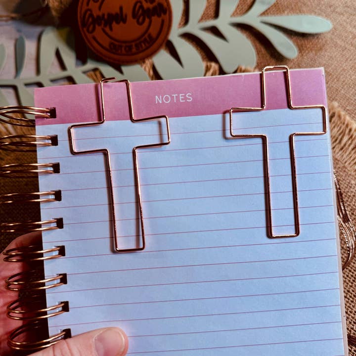 Gospel Gear Co - Wholesale Bookmark - Jumbo Cross Bookmark Paperclips3