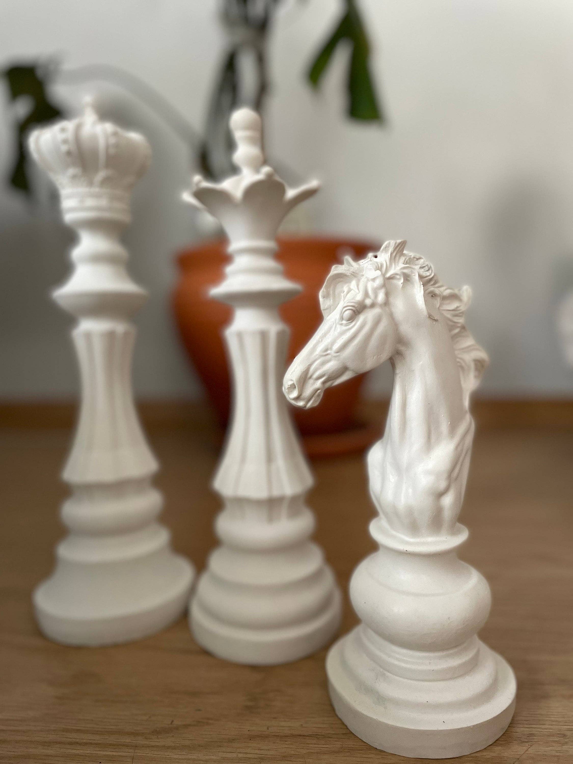 RomaArtSculptures - Wholesale Sculpture - Large Chess Team Statues1