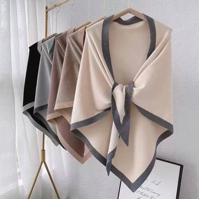 CP25229 Pointed Hem Short Wrap and other Purchase Wholesale wrap it up. Free Returns & Net 60 Terms on Faire trending on Faire.