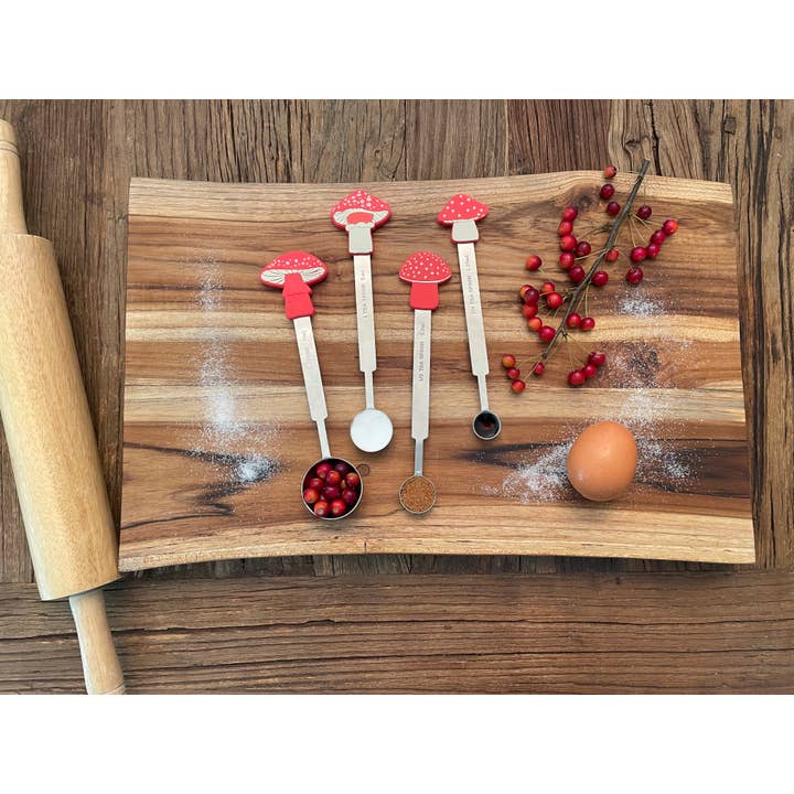 Streamline - Wholesale Measuring Spoon - Mushroom Measuring Spoons