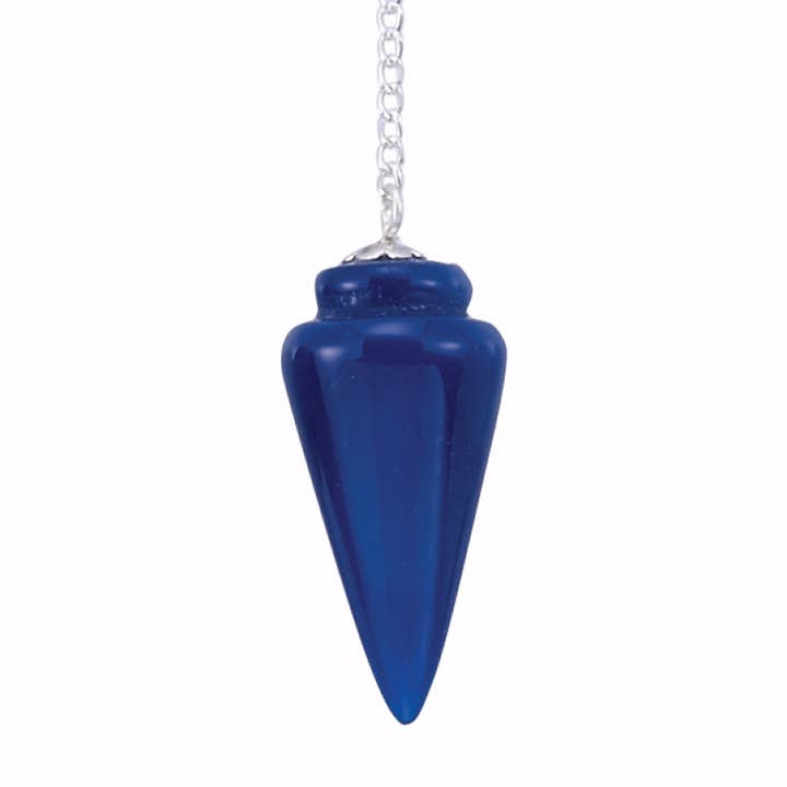 Blue Onyx Pendulum for wholesale by Benjamin International