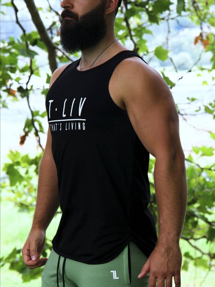 Genesis Tank - Black for wholesale by That's Living