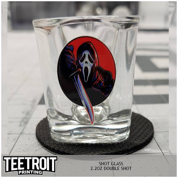 Teetroit Printing LLC - Wholesale Shot glass - Horror Shot Glasses51