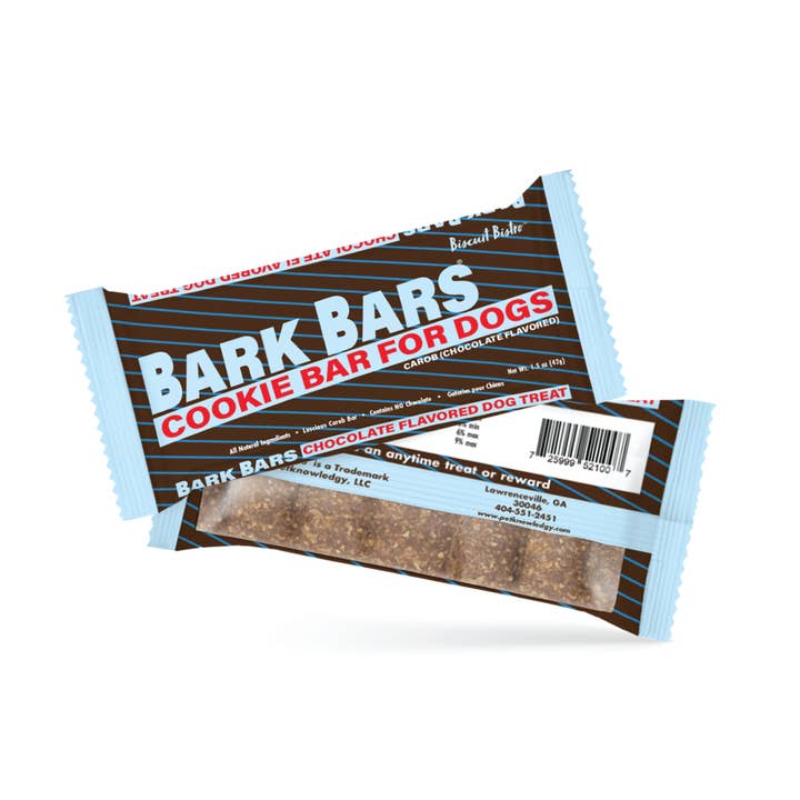 Spunky Pup Bakery (previously Pet Knowledgy) - Wholesale Pet Treats - Dog - Bark Bars - 1.5 oz - Individual Bars - 6 pack