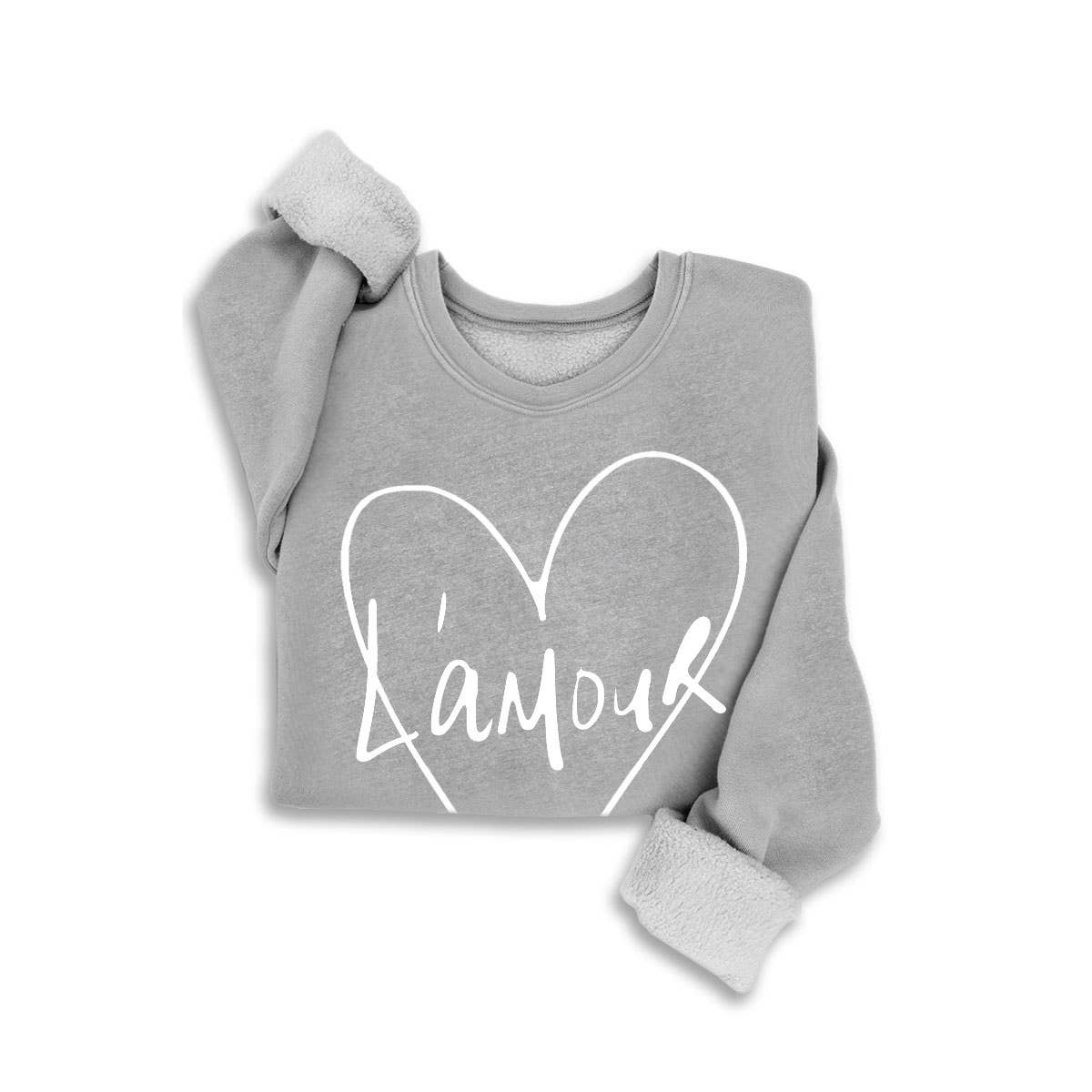 HRTandLUV - Vente Sweat-shirt à imprimés – femme - SWEAT-SHIRTS MINÉRAUX L AMOUR1