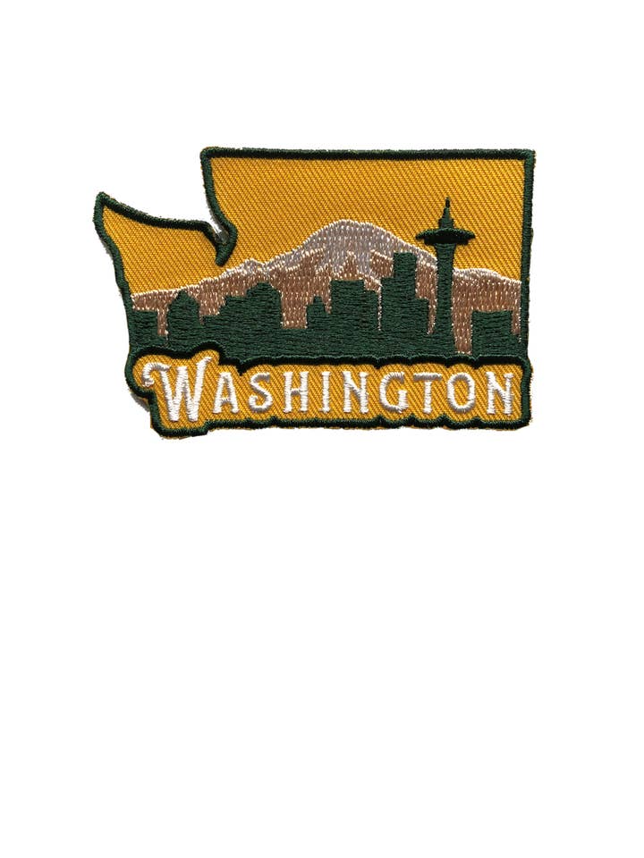 Washington Patch Yellow for wholesale by Northwest Vibes Supply Co.