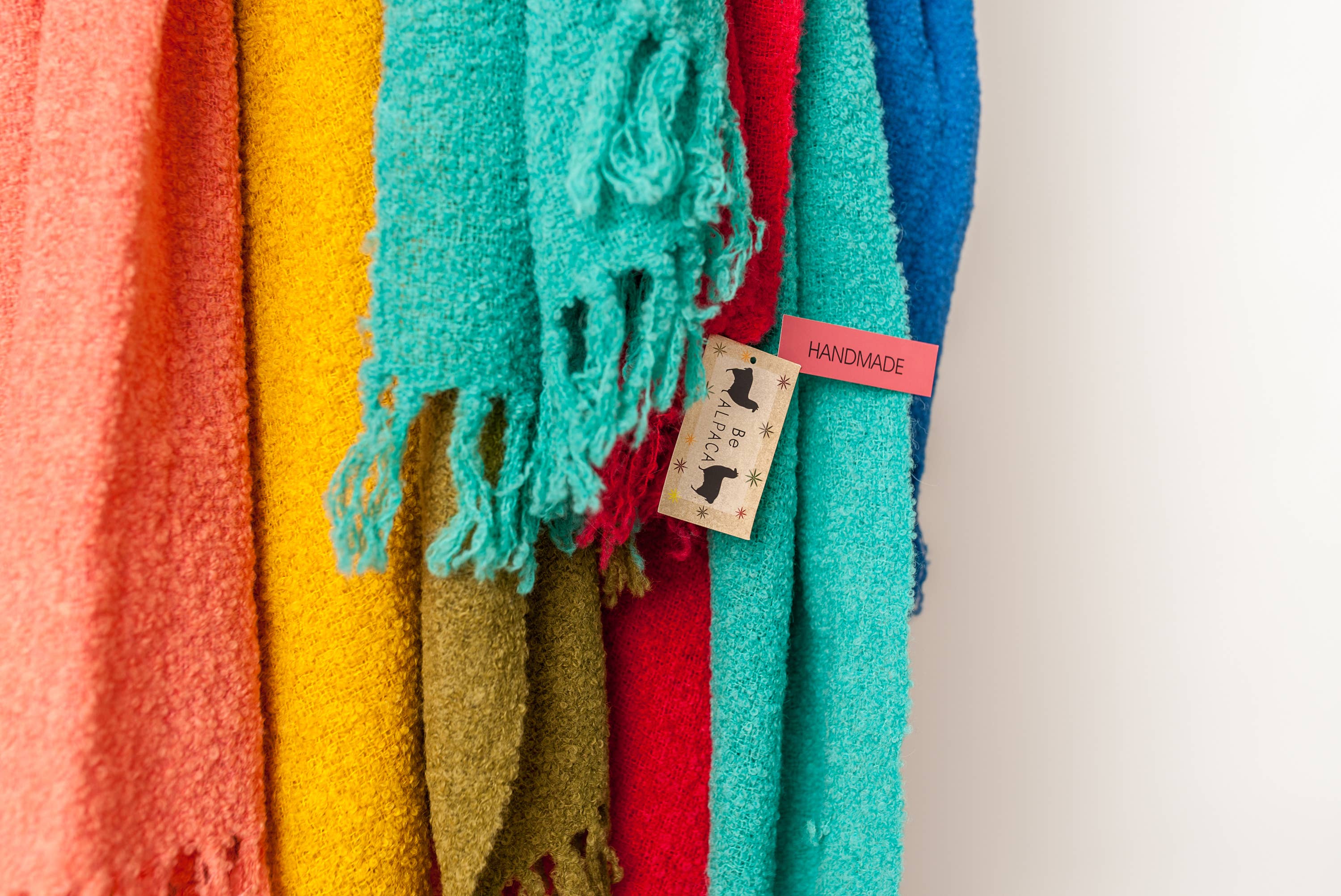 Be ALPACA - Wholesale Scarf - Women's - Bouclé Alpaca Scarf or Chall - VARIOUS COLORS16