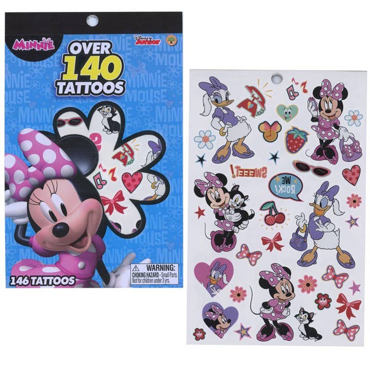 Album per tatuaggi Minnie's Bowtique con 4 fogli per la vendita all'ingrosso da parte di Deluxe Import Trading