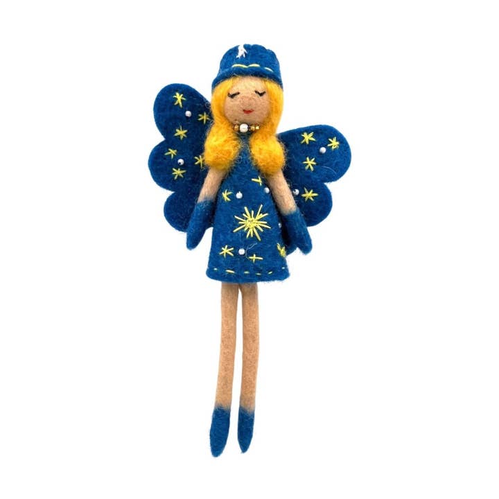 Women of the Cloud Forest - Vendita all'ingrosso Decorazione - Ornamento in Feltro Fata Fiorita6