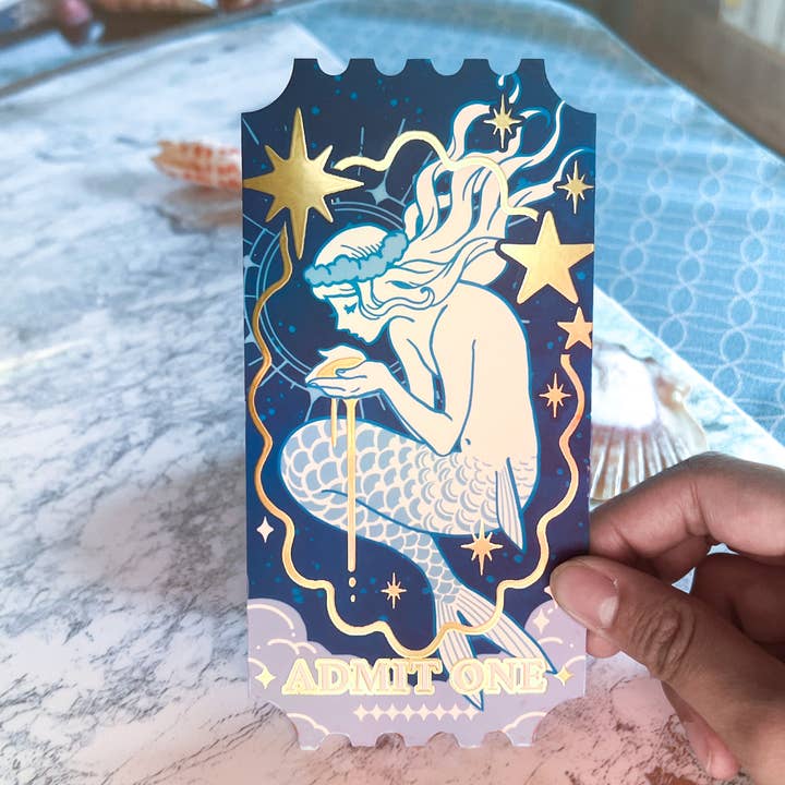 Pegushi - Wholesale Postcard - Salt Water Ticket Postcard