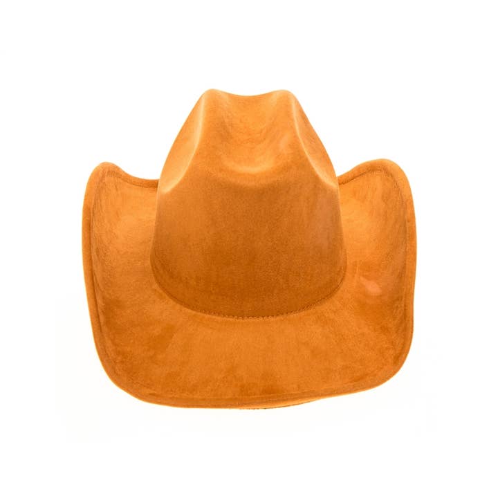 DNMC - Wholesale Cowboy Hat - Women's - Cattleman Cowboy-Cowgirl Hat - Vegan Suede - Selling Fast!