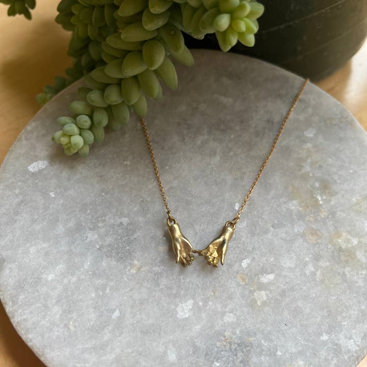 Modern Madini - Wholesale Pendant/Charm Necklace - Pinky swear necklace