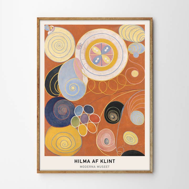 Gustave - Wholesale Art Print - Hilma af Klint, They Tens Mainstay IV0
