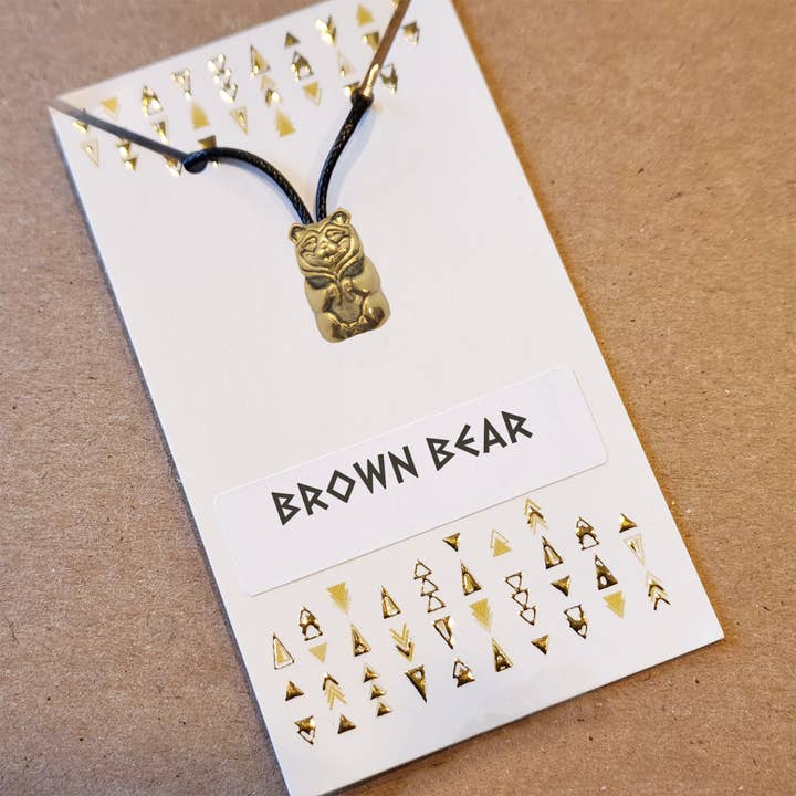 My Totem Tribe - Wholesale Pendant/Charm Necklace - Bear My Totem Tribe Spirit Animal Tribal Bead Necklace5