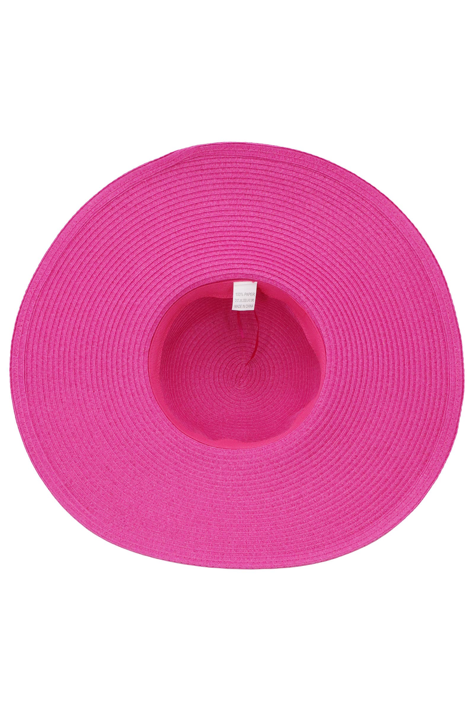 Cap Zone - Wholesale Straw Hat - Women's - Matte Solid Heavy-weight Floppy Straw Sun Hat31