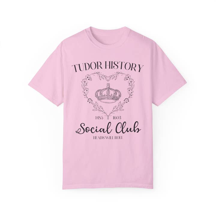Opal and June - Wholesale Screen Printed T-Shirt - Women's - Tudor History Tee Shirt4