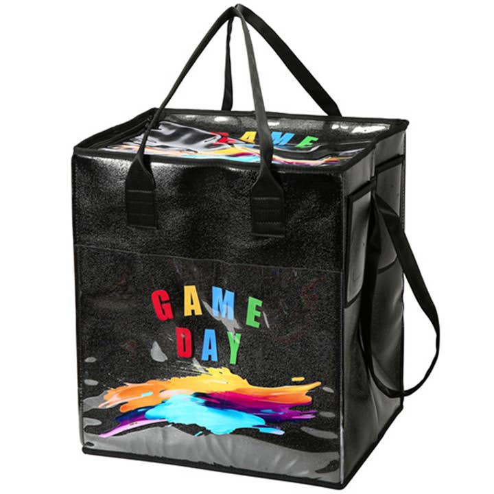 Rolling Game Day Themed Shopping Bag for wholesale by Paperdoll