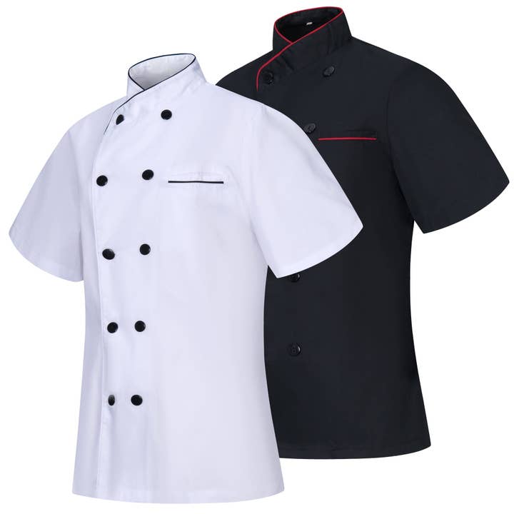 MISEMIYA - Wholesale Jacket - Women's - Pack*2 pcs - CHEF JACKETS FOR WOMEN - COOK UNIFORM- Ref.2-8441