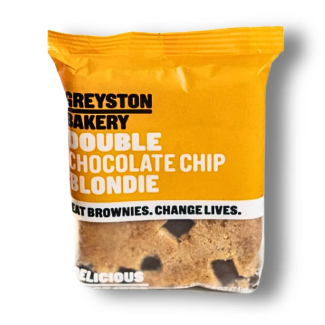 Greyston Bakery, Inc. - Wholesale Brownie - Double Chocolate Chip Blondie 242