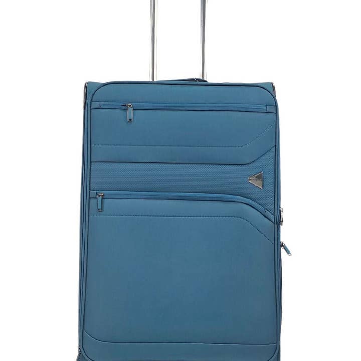 Infinity Leather (Upperclass Fashions Ltd) - Wholesale Luggage - Lightweight Soft Dual 4 Wheel Luggage Suitcases