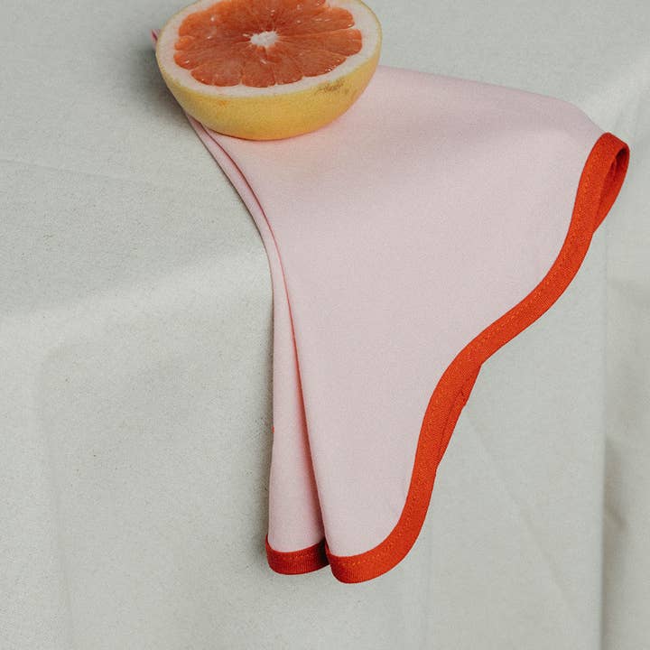 Vivé - Wholesale Dinner & Cloth Napkin - Lilou Scallop NAPKINS (set of 2)9