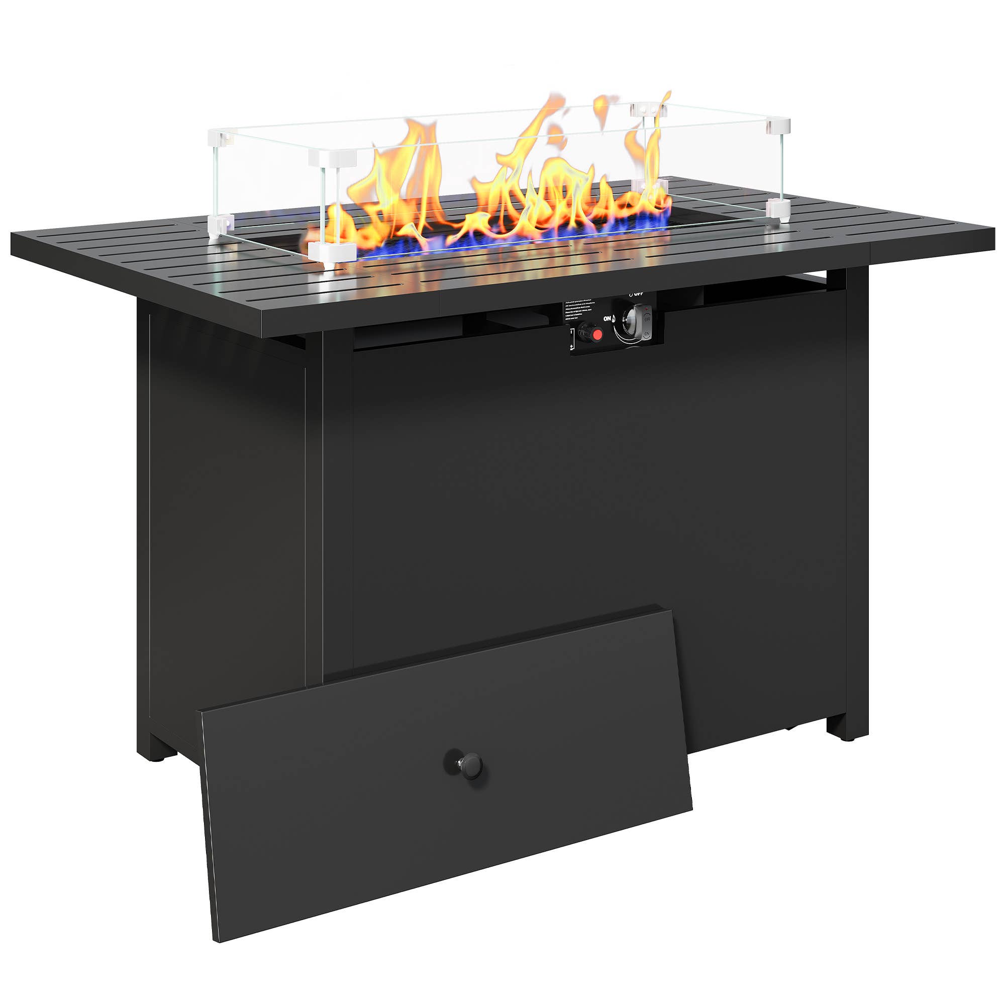 Heynemo - Wholesale Fire Pit - Propane Fire Pit Table, 50000 BTU Gas Fire Pits Table1