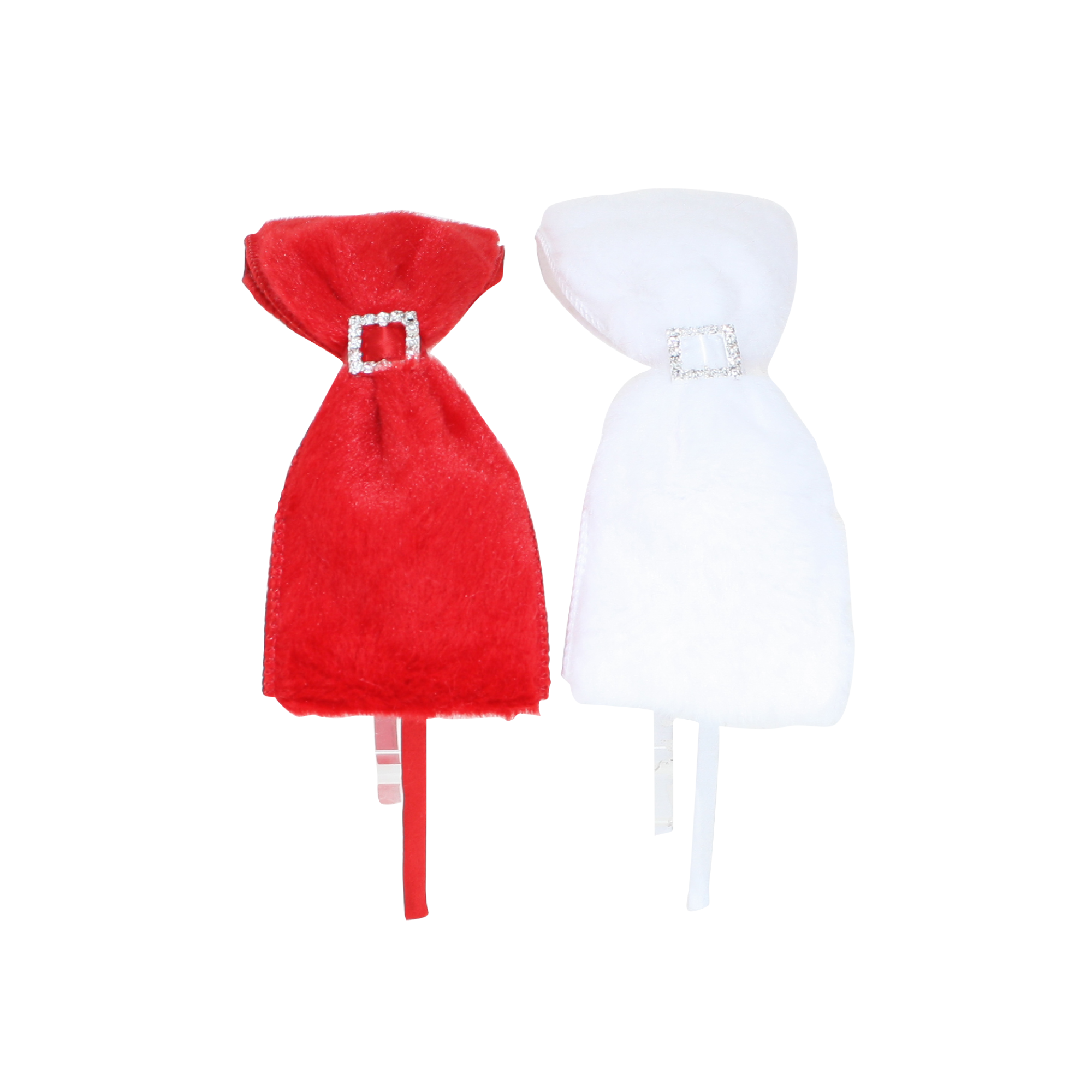 Bows Arts - Venta al por mayor Cinta para el pelo - Niños - Diadema con lazo fuzzy Holiday0