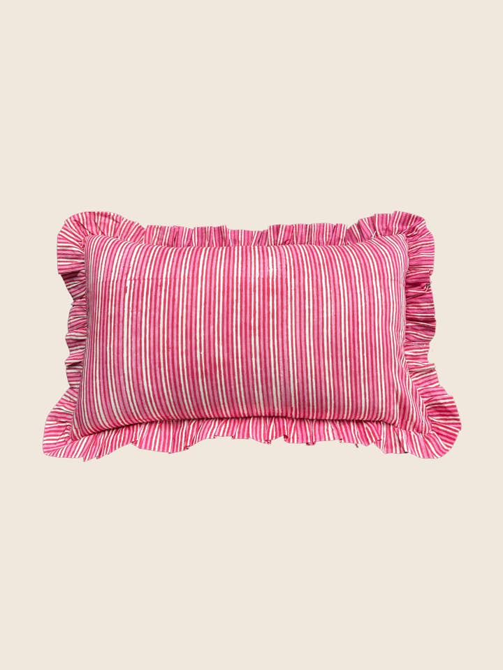 Harmony Pink Rectangle Cushion for wholesale by Vivé