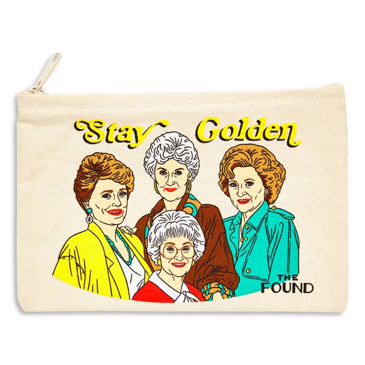 Stay Golden Girls Pouch for wholesale by THE FOUND
