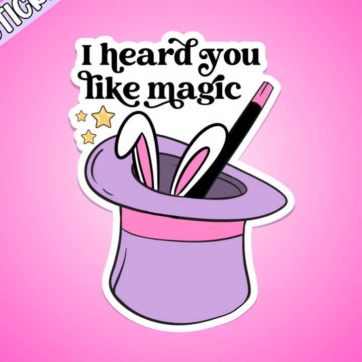 Pretty Toxic Stickers - Wholesale Sticker - Chappell Roan Sticker, I Heard You Like Magic, Kink is Karma0